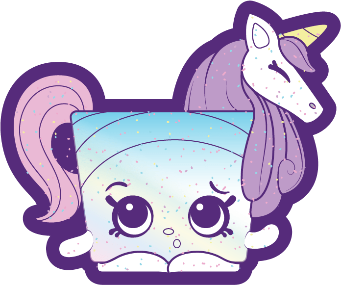 Shopkins Season 9 Shimmery Unicorns Tribe Team Cupicorn - Shopkins (834x834), Png Download