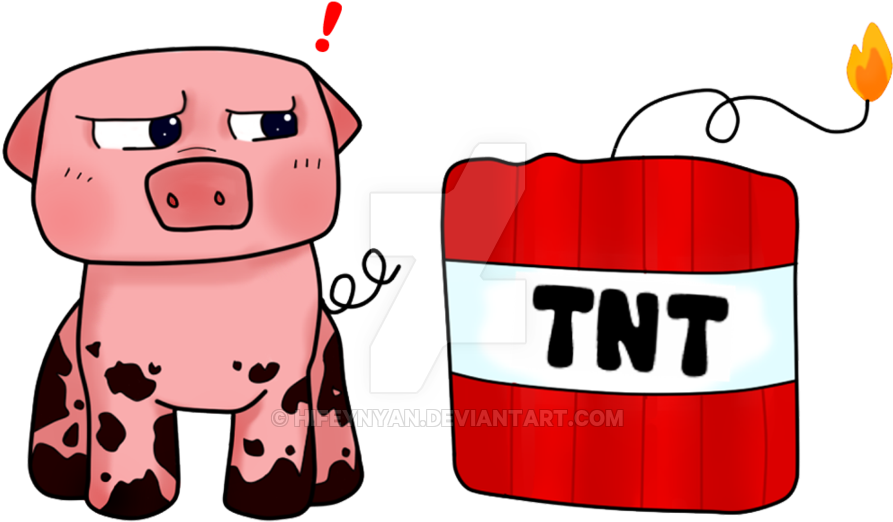 Minecraft Transparent Cute - Minecraft Clupart Pig (900x900), Png Download