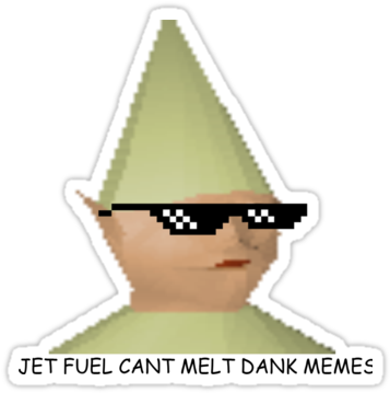 Jet Fuel Cant Melt Dank Memes - Csillagszemű Juhász (375x360), Png Download