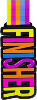 Neon 6 Medal - Medal (464x348), Png Download