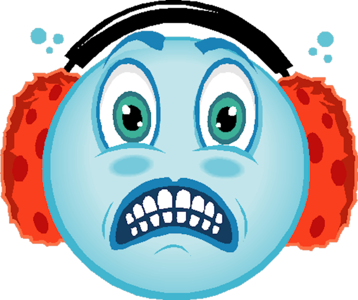 Cold Clipart Cold Face - Cold Face Clip Art (716x600), Png Download