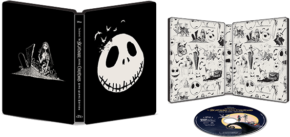 Best Buy Exclusive - Nightmare Before Christmas 25th Anniversary Blu Ray (600x600), Png Download