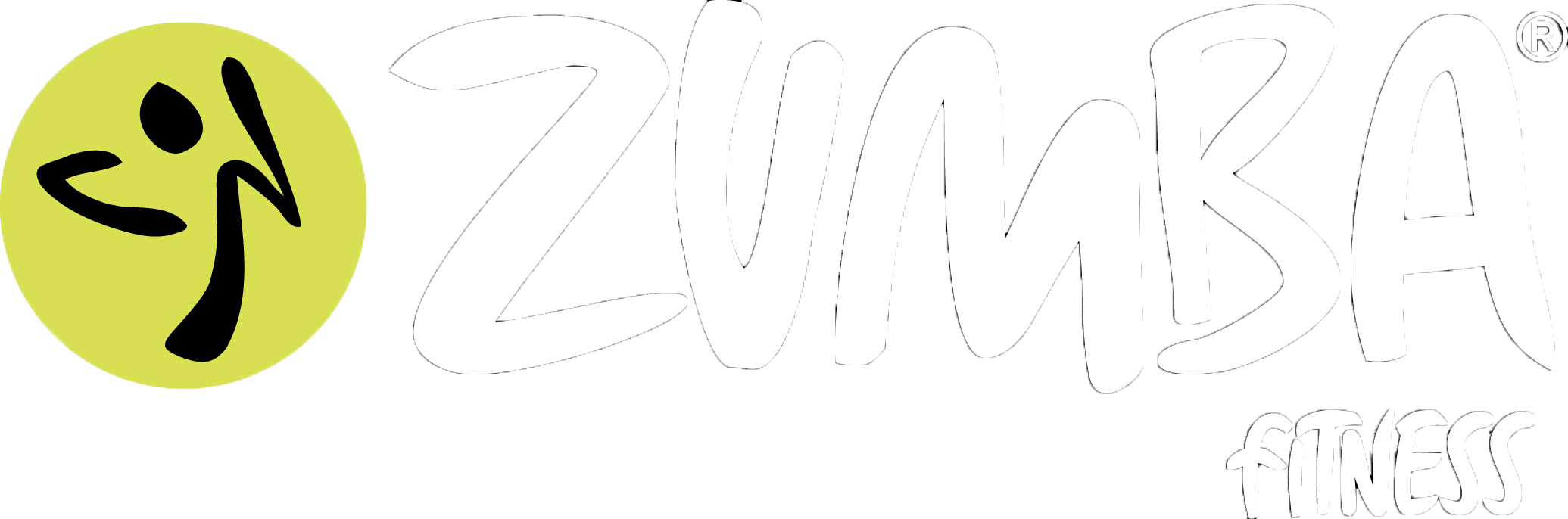 Copperfield Studio - Zumba Logo Black Background (2071x686), Png Download