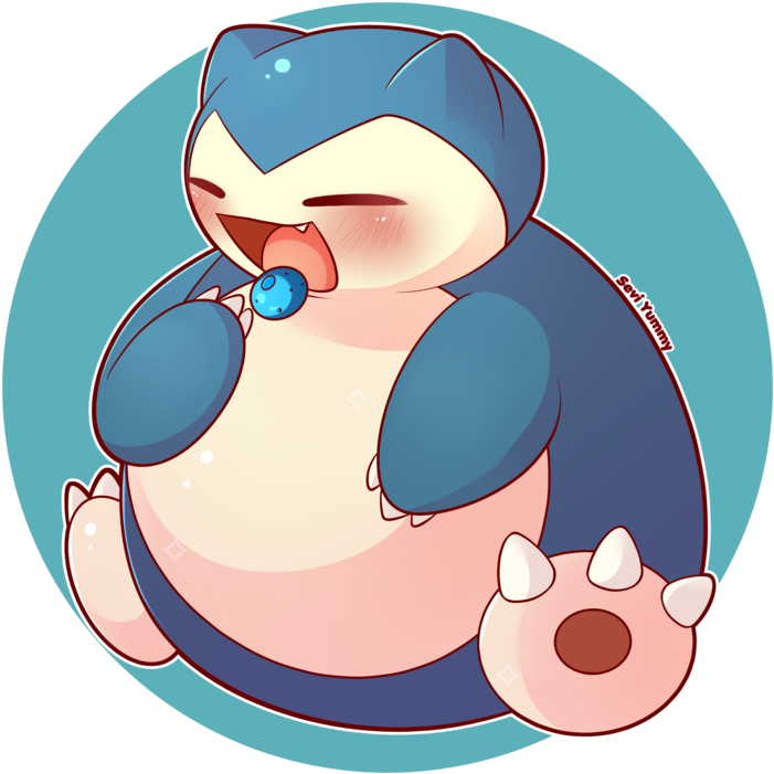 Snorlax By Seviyummy On Deviantart - Transparent Snorlax Png (800x800), Png Download