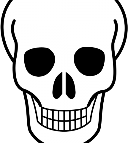 Halloween Skeleton Clip Art Free Stock Black And White - Roses Skull Queen Duvet (640x480), Png Download