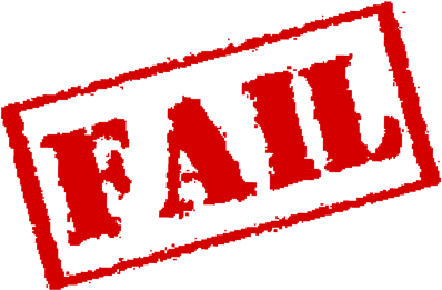 Stamp Stickers Messages Sticker-2 - Fail Word (408x408), Png Download