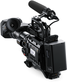 Live Broadcast - Blackmagic Design Ursa Broadcast Camera (356x341), Png Download