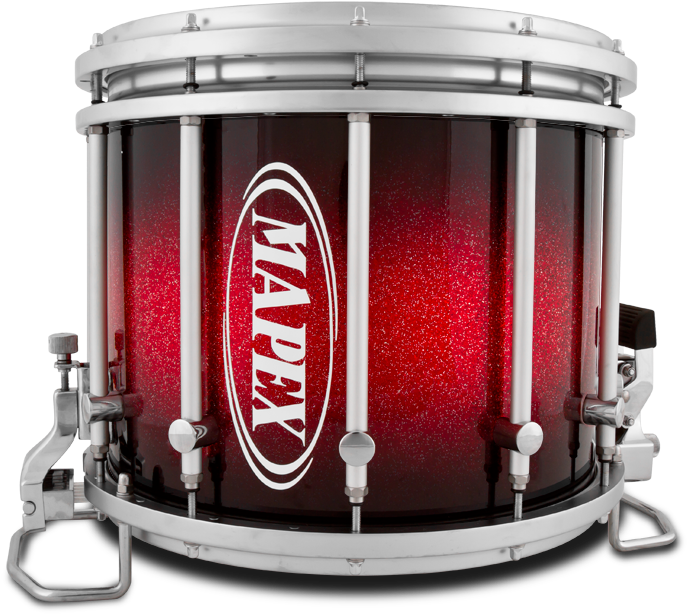 Supernova Red Sparkle Burst - Mapex Drums (2000x645), Png Download