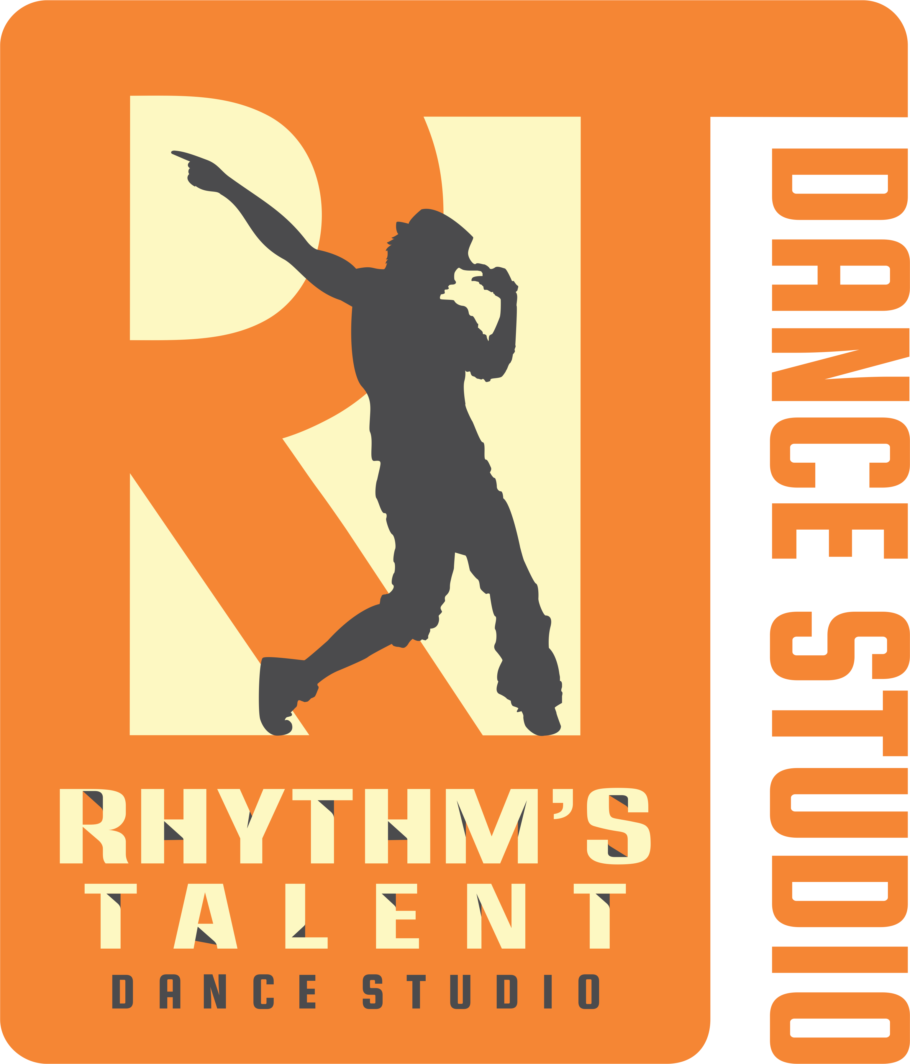 Rhythm's Talent Dance Studio - Dance (3085x3606), Png Download