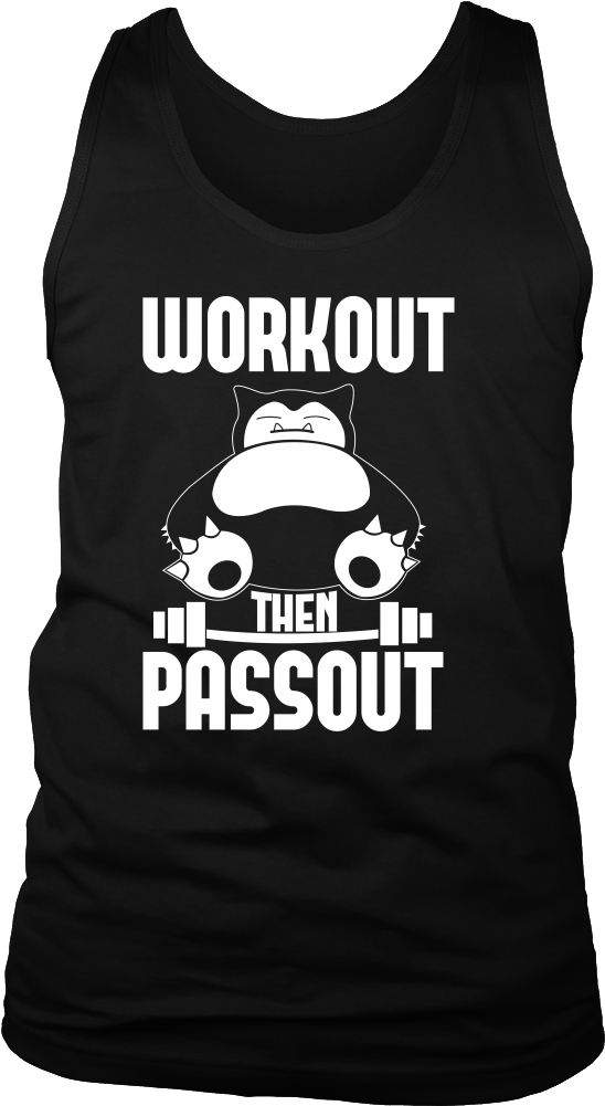 Pokemon Snorlax Workout Then Passout Shirt - King Are Born In October T Shirt (1000x1000), Png Download