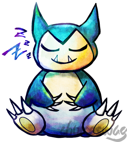 Snorlax - Cartoon (428x500), Png Download