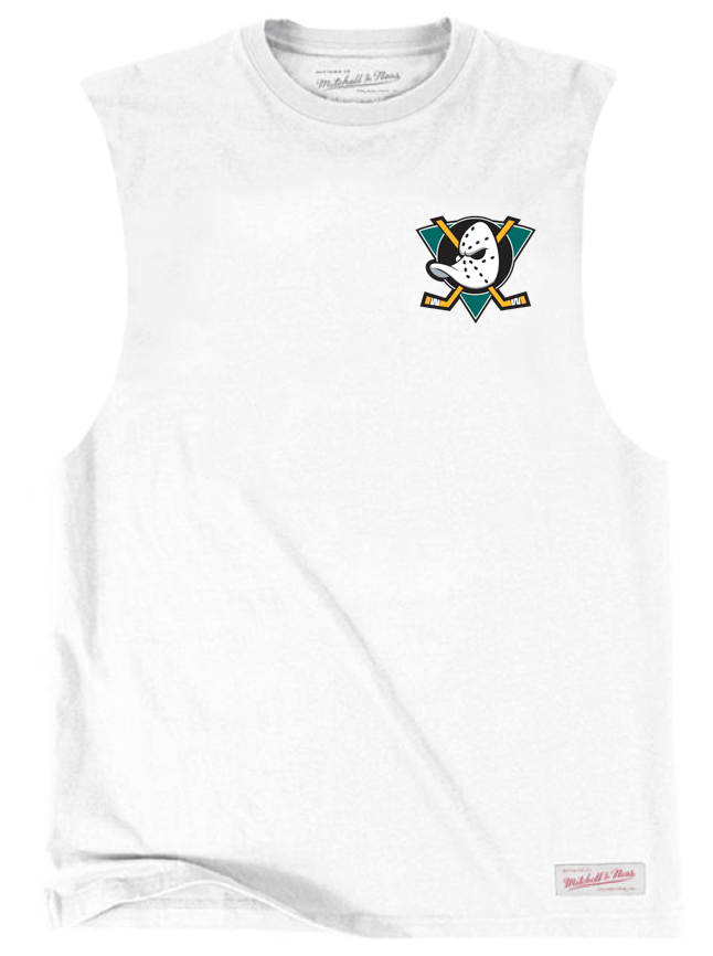 Anaheim Ducks Mitchell & Ness Nhl Triple Double Muscle - Loveshirtdbfy Mighty Ducks Nhl Hockey Team Logo Classic (1000x1000), Png Download