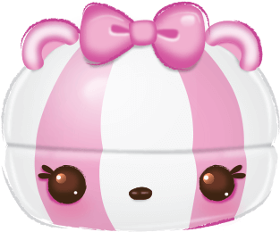 Glitter Lip Gloss Nom Bubbly Swirl Gloss-up - Num Noms Mystery Pack Series (445x430), Png Download