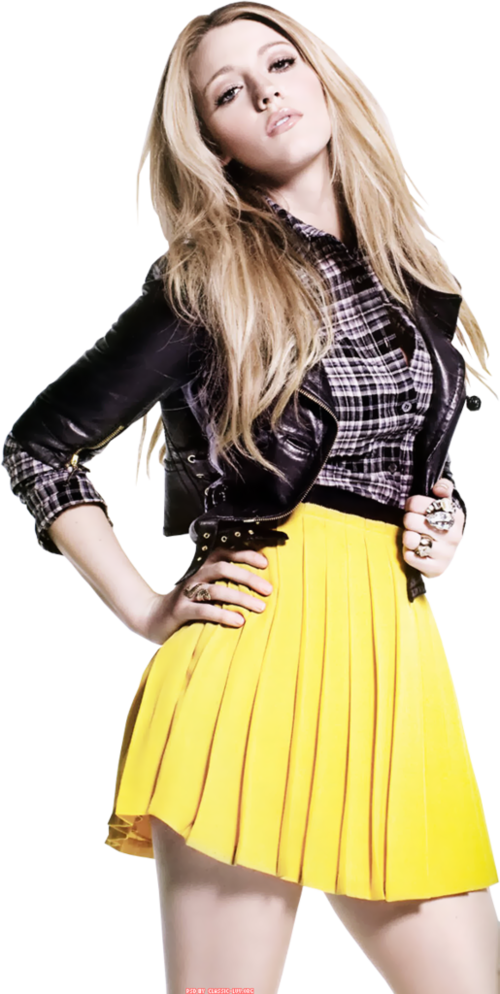 Blake Lively Nylon Magazine May - Blake Lively (500x994), Png Download