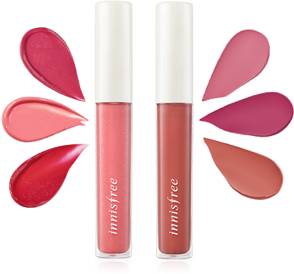 Real Fit Color Liquid Gloss, , Large - Innisfree Real Fit Color Liquid (450x450), Png Download