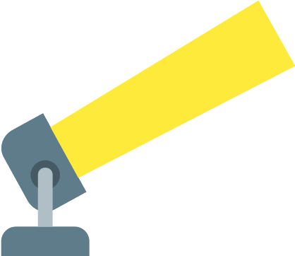 Search Light Icon (500x500), Png Download