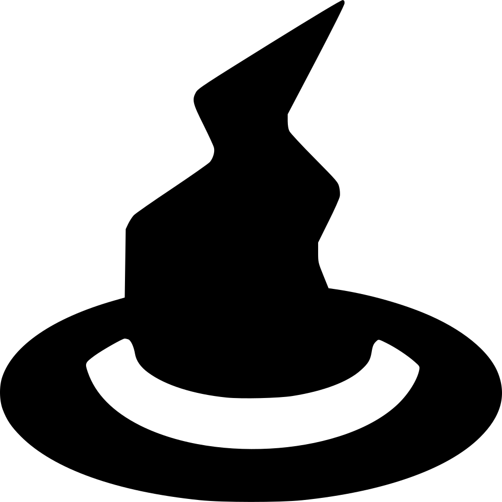 Witches Hat - - Portable Network Graphics (980x980), Png Download