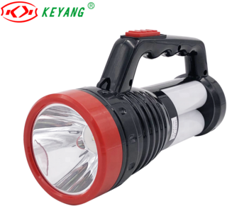 Handheld Plastic Abs Tube Led Camping Searchlight,solar - Emergency Light (350x350), Png Download