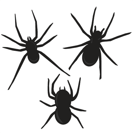 Spider Svg Cutting Files For Scrapbooking Halloween - Clip Art (432x432), Png Download