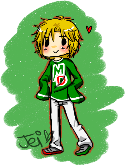 Mountain Dew Clipart Anime - Digital Art (400x550), Png Download