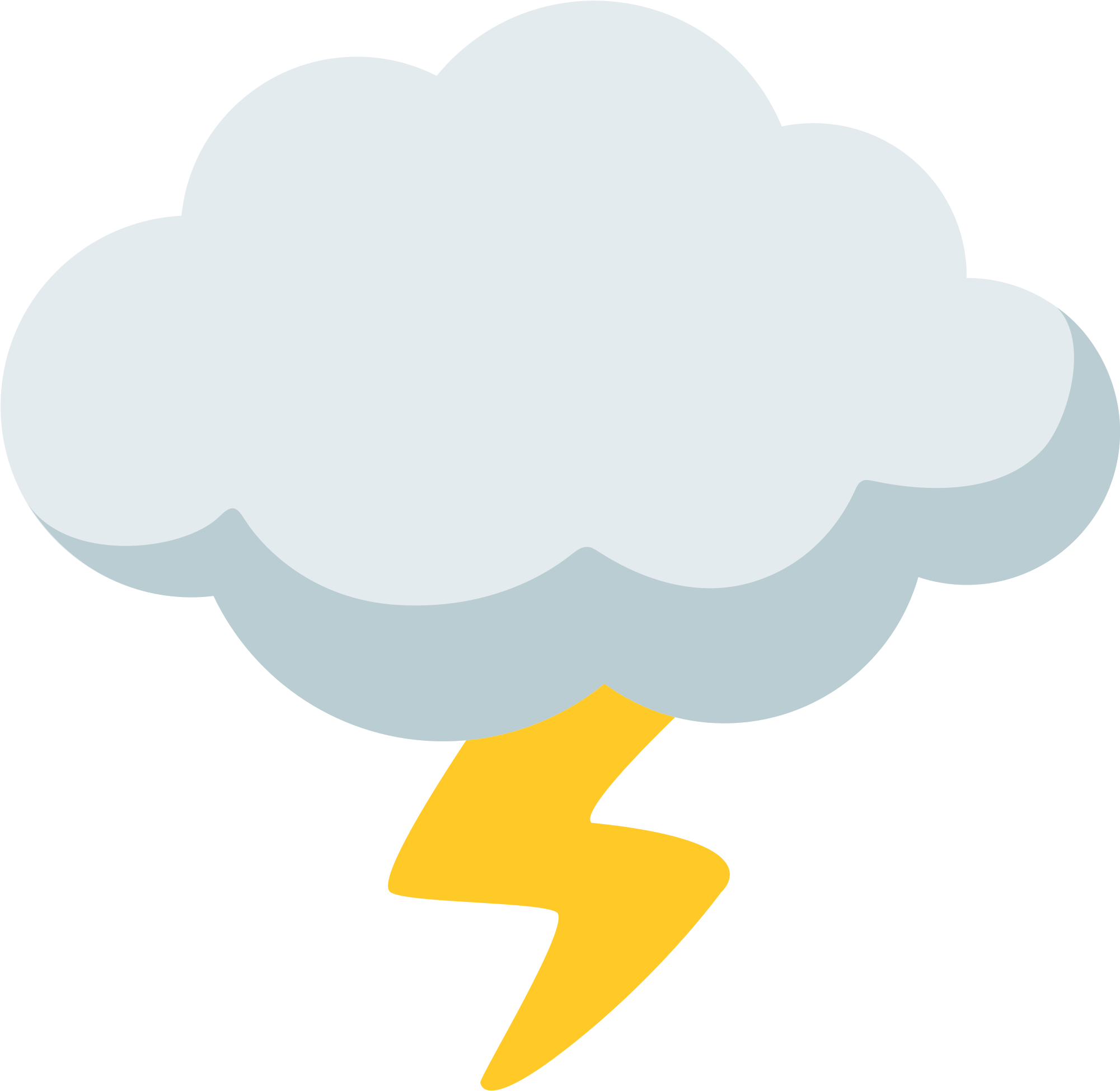 Clipart Library File U F Svg Wikimedia Commons Open - Emoji Cloud W Lightning (2000x2000), Png Download