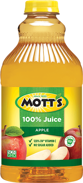 Motts Apple Juice (372x620), Png Download