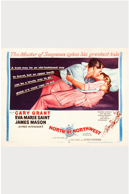 For Sale - North By Northwest Film Poser (393x393), Png Download