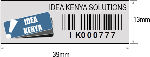 Standard Asset Tag - Asset (550x250), Png Download