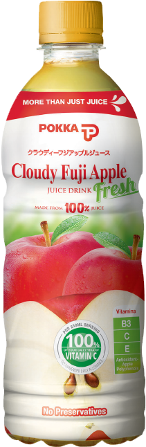 Cloudy Fuji Apple Juice - Juice (450x750), Png Download