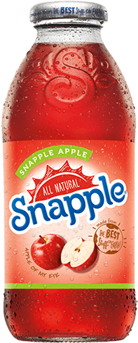 Snapple Apple Juice Drink - Snapple Apple (250x500), Png Download