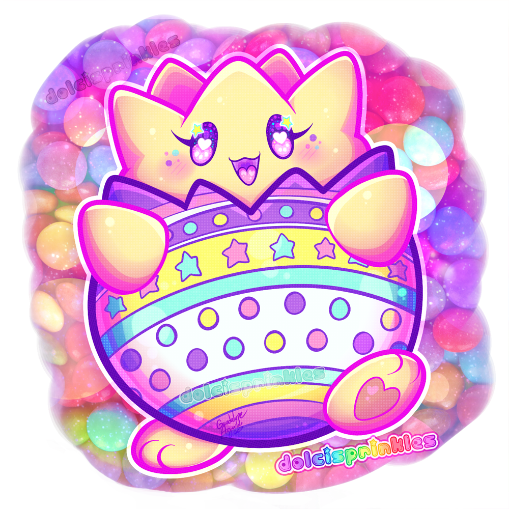 Easter Egg Togepi - Togepi (1000x1000), Png Download