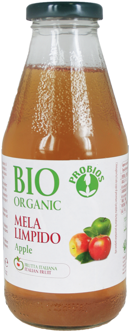 Clear Apple Juice - Probios Bio Organic - Succo Di Mela Limpido 500ml (320x704), Png Download