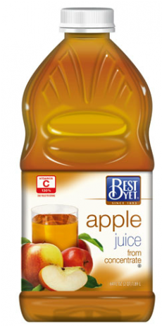Best Yet 100% Apple Juice - Best Apple Juice (736x460), Png Download