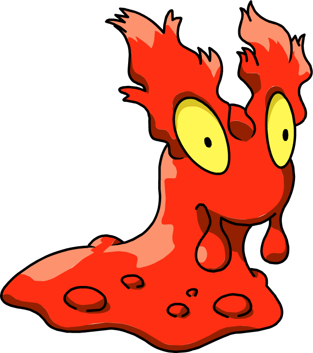 Togepi - Pokemon Slugma (645x727), Png Download