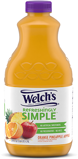 Thumbnail - Welch's Fruit Snacks Mixed Fruit - 4 Ct (600x600), Png Download