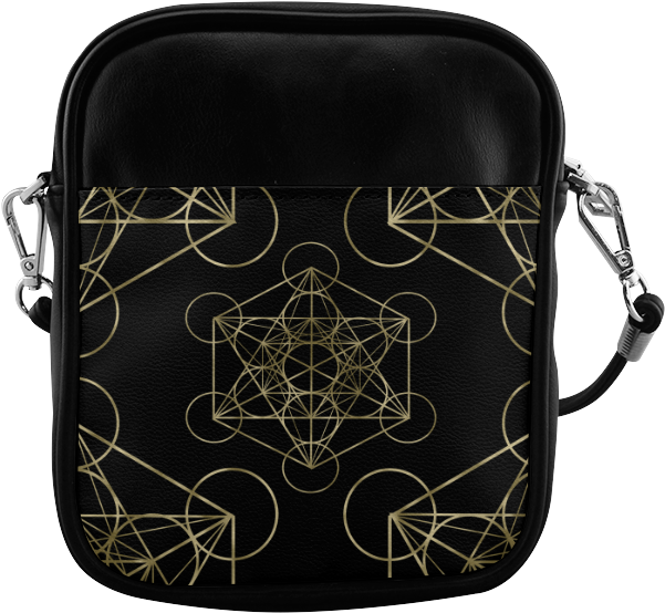 Metatron's Cube Sling Bag Sling Bag - Thrasher Mini Shoulder Bag (500x500), Png Download