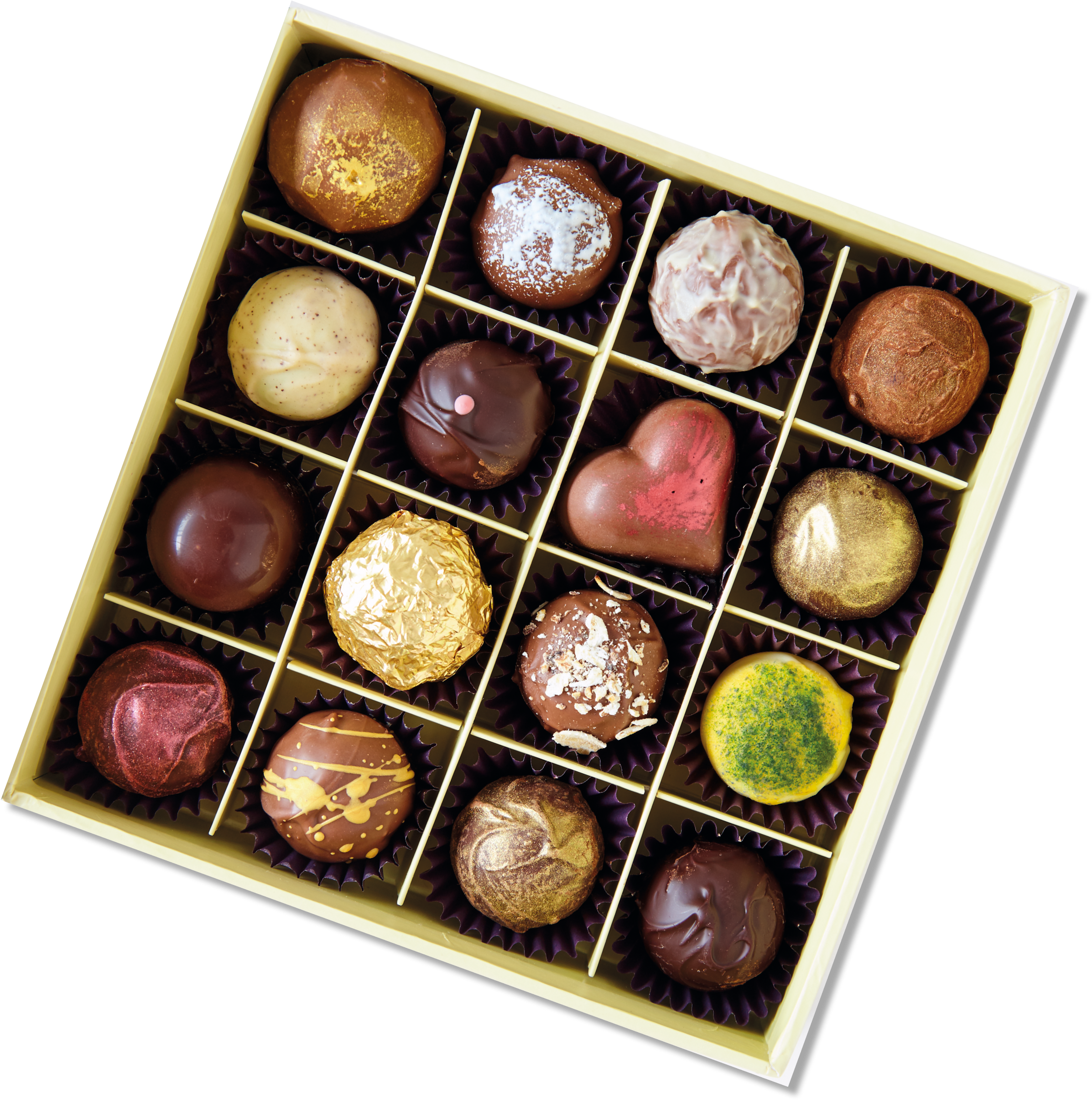 Chocolate Box - Chocolate Box Top View (3333x2500), Png Download