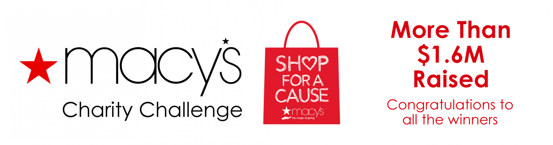 Saving Abused Elephants - Macy's Shop For A Cause 2017 (2094x550), Png Download