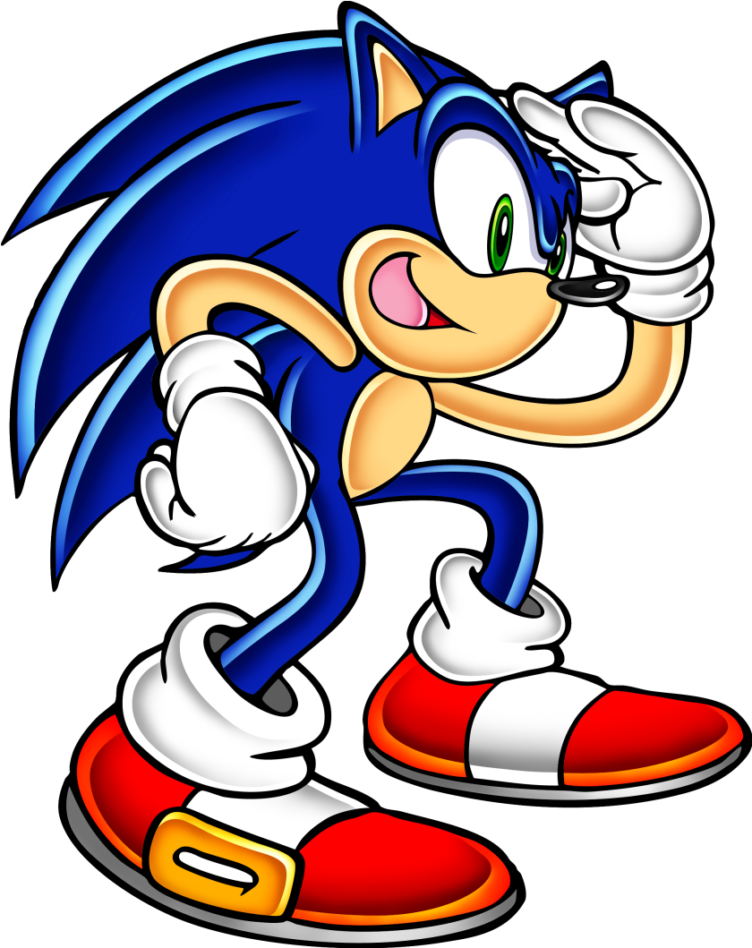 Sonic Adventure - Sonic Adventure Sonic (882x1102), Png Download