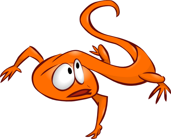 Cute Gecko Cliparts - Lizard Clip Art (600x487), Png Download