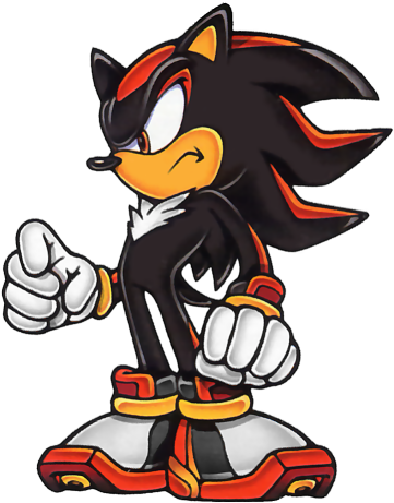 Sonic Adventure 2 Artwork - Shadow The Hedgehog Sonic Adventure (395x496), Png Download