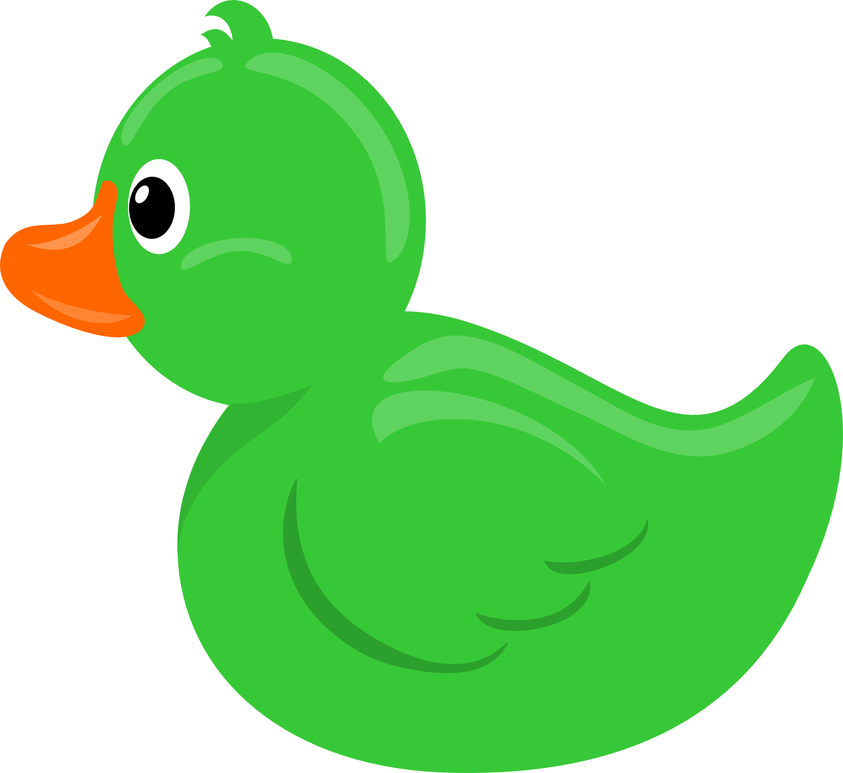 Duck Profile Free On Dumielauxepices Net - Transparent Background Duck Clip Art (1733x1589), Png Download