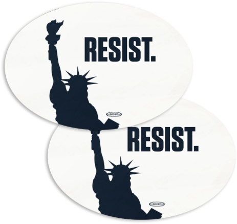 Lady Liberty Sticker Combo - Statue Of Liberty (600x600), Png Download