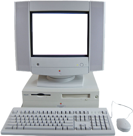 Computer Tumblr Transparent - Old Computer Tumblr Transparent (500x470), Png Download