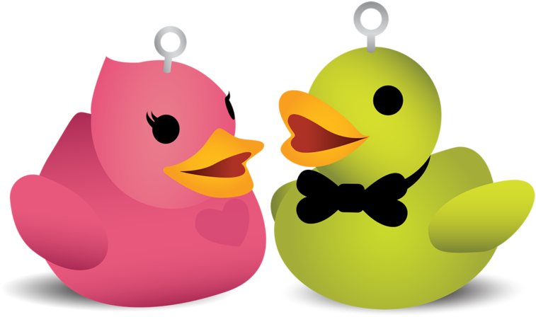 Vector Stock New Free Photos Black And White Images - Hook A Duck Clipart (800x481), Png Download