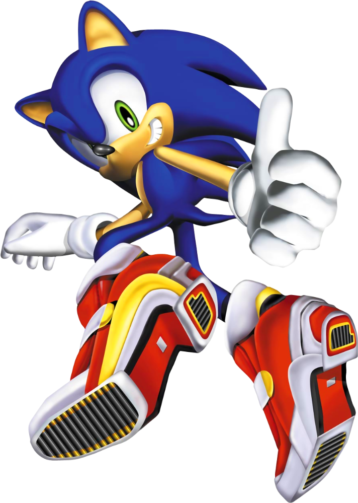 Sonic Adventure 2 Png Banner Free - Sonic Adventure 2 Sonic (720x1008), Png Download