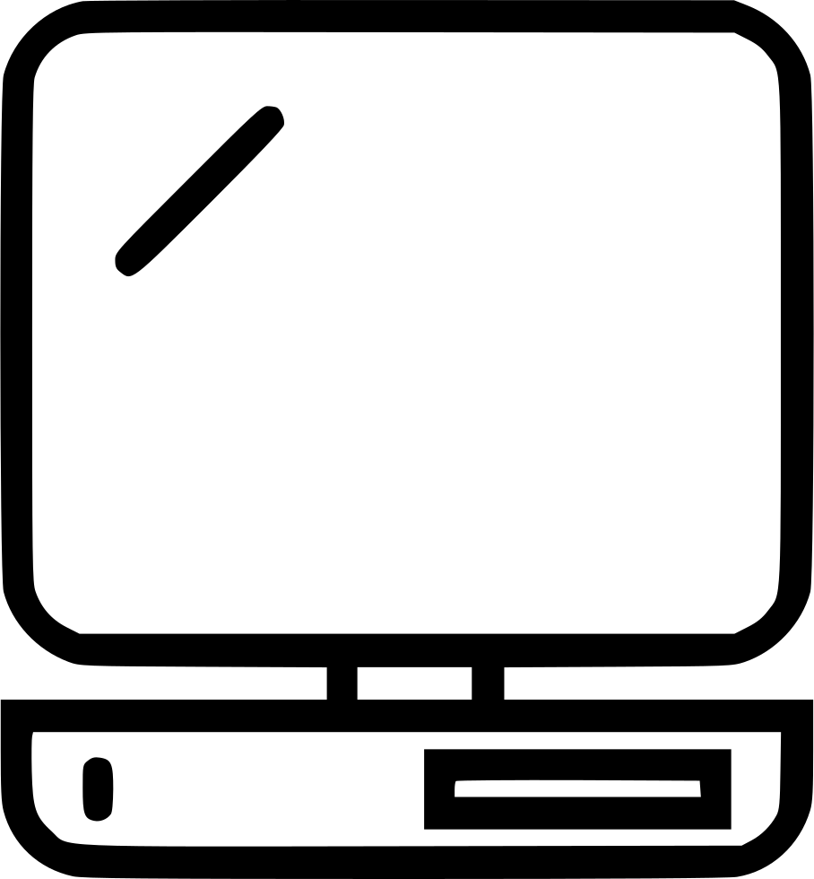 Screen Monitor Pc Computer Old Comments - Computer (908x980), Png Download