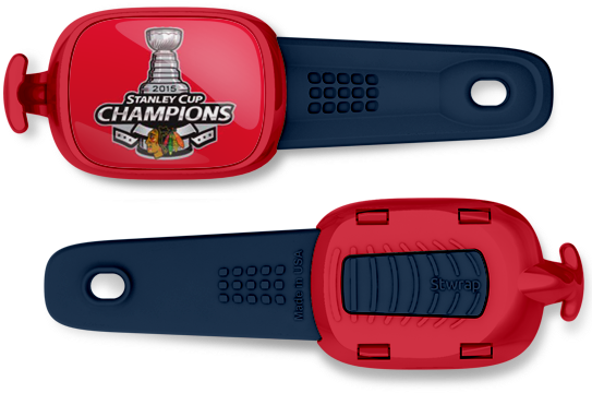 2015 Stanley Cup Champions, Chicago Blackhawks Stwrap - Chicago Blackhawks Premium Banner- 17x26 - 2015 Champion (550x400), Png Download