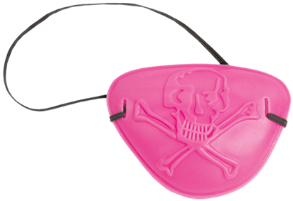 Partylicious Pink Pirate Eye Patches-5 Pcs New - Pirate Party Pink Girl Eye Patch Pack (600x400), Png Download