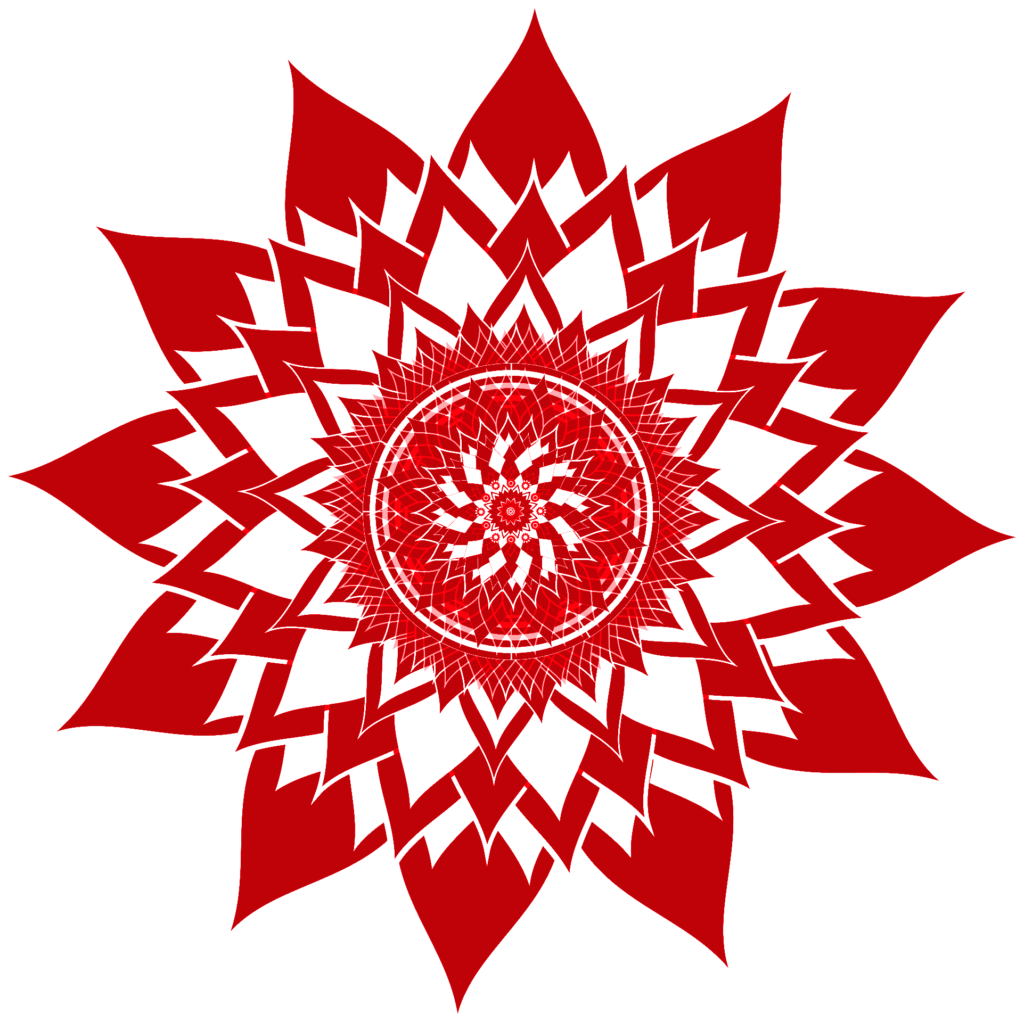 Crown2chakra-1024x1022 - Black Mandala (1024x1022), Png Download